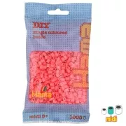 Beads to iron on Hama MIDI 5 mm Peach Red Pastel (n°44) x1000