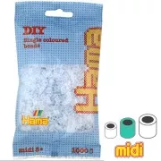 Beads to iron on Hama MIDI 5 mm Transparent (n°19) x1000