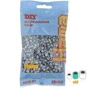 Beads to iron on Hama MIDI 5 mm Grey (n°17) x1000