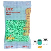 Beads to iron on Hama MIDI 5 mm Light Green (n°11) x1000|raw }}