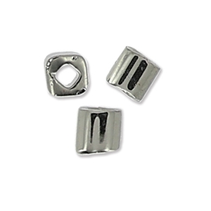 Toho Cubes 1.5mm TC-01-711 - Silver Nickel Plated x5g