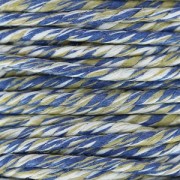Cotton Twisted Cord 2.5 mm Beige/Blue/White x 1 m|raw }}