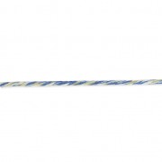 Cotton Twisted Cord 2.5 mm Beige/Blue/White x 1 m