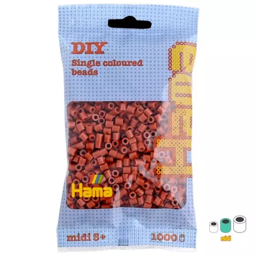 Beads to iron on Hama MIDI 5 mm Caramel (n°20) x1000
