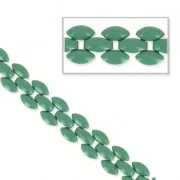 3 Rows Chain Pavement Pattern 8 mm Dark Teal x 50cm