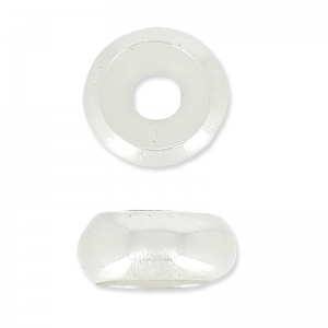 Stopper Bead 7 mm with a hole of 3 mm Sterling Silver 925 x1