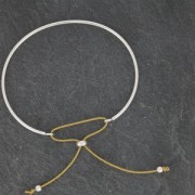 Stoppers Beads 5 mm with a hole of 2 mm Sterling Silver 925 x2