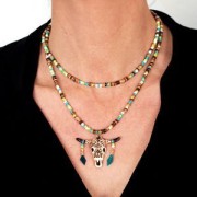 Heishi resin rondelle beads 8x2 mm Cobalt x180