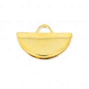 Half-Moon Clamp Terminator 10.5x6.5 mm Golden x1