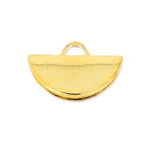 Half-Moon Clamp Terminator 10.5x6.5 mm Golden x1