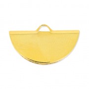 Half-Moon Clamp Terminator 19.5x11.5 mm Golden x1|raw }}