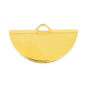 Half-Moon Clamp Terminator 19.5x11.5 mm Golden x1