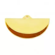 Half-Moon Clamp Terminator 19.5x11.5 mm Golden x1
