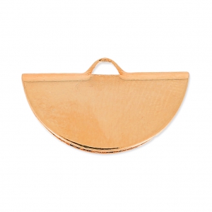 Half-Moon Clamp Terminator 19.5x11.5 mm Golden Rose x1