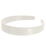 20mm  Customisable Soft Plastic Headband - Beige x1|raw }}
