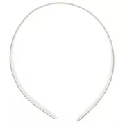 20mm  Customisable Soft Plastic Headband - Beige x1