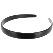 Flexible Plastic Headband to Customize 14 mm Black x1|raw }}
