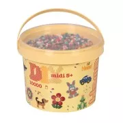 Barrel Set of Hama MIDI 5 mm beads to iron (n°67) x10000