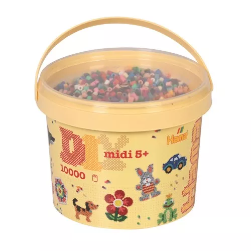 Barrel Set of Hama MIDI 5 mm beads to iron (n°67) x10000