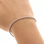 Belcher Links Chain 2.9 mm in Stainless Steel x98cm