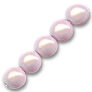 Miracle bead 12mm Powder Rose x1