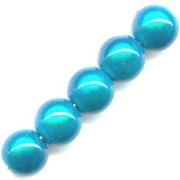 Miracle bead 12mm Turquoise x1|raw }}