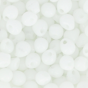 Miyuki Fringe beads 3.4mm DP402 - White x8g