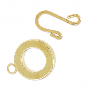 Clasp Hook 15mm Golden x1