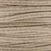 Shiri Velvet Braid Made in Italy 4 mm Beige x1m