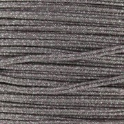 Metallic Braid Made in Italy 2 mm Greige/Silver x1m