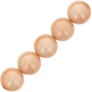 Miracle bead 10mm Beige x1