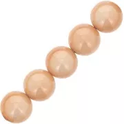 Miracle bead 10mm Beige x1