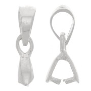 8 mm Pendant Clasp - 925 Sterling Silver x1