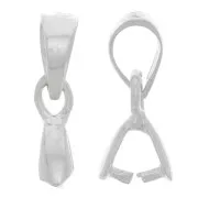 8 mm Pendant Clasp - 925 Sterling Silver x1