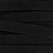 Lace double-cork 10 mm Black x 50cm|raw }}