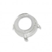 Setting for PureCrystal 1122 Rivoli 20 mm Cabochon Silver x1|raw }}