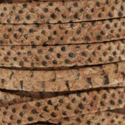Lace double-cork 10 mm python design x 50cm