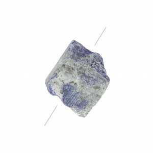 raw irregular stone drilled 20-30 mm Lapis Lazuli x1