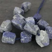 raw irregular stone drilled 20-30 mm Lapis Lazuli x1