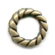 Ring 11mm bronze tone x5