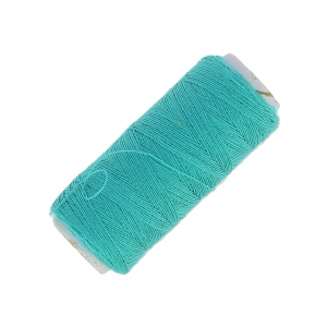 Cotton Imitation bobbin to realize Tassels Green Turq x120m