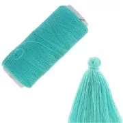 Cotton Imitation bobbin to realize Tassels Fuchsia x120m