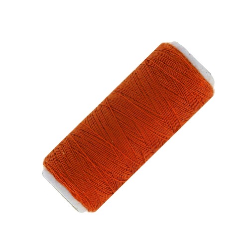 Spool of imitation cotton thread for Terracotta pompons x120m