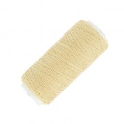 Cotton Imitation bobbin to realize Tassels Beige x120m