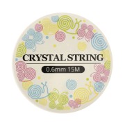 Elastic thread 0.60mm black x 15 m|raw }}