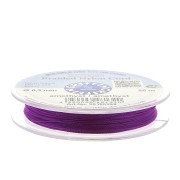 Griffin European Braided Nylon Thread 0.3 to 0.5mm Amethyst x25m