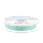 Jade thread / Griffin European braided nylon thread 0.3 to 0.5 mm - Turquoise x25m|raw }}