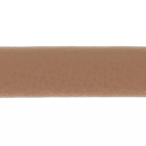 5mm Double sided lace of composition leather - Camel x1m