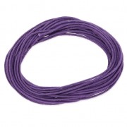 Cotton waxed cord 1,5mm Violet x5m
