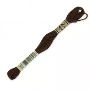 Embroidery Thread DMC Mouliné Special 117 MC Chocolate (938) x8m